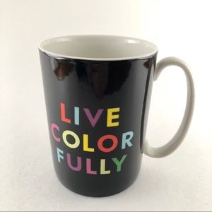NWT Kate Spade Live Colorfully Mug